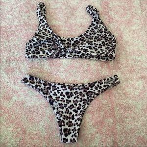 Blackbough Cheetah Bikini Set